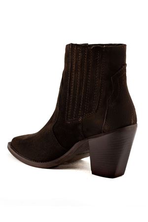 Stivaletto in camoscio marrone JULIE DEE | GW166TMORO